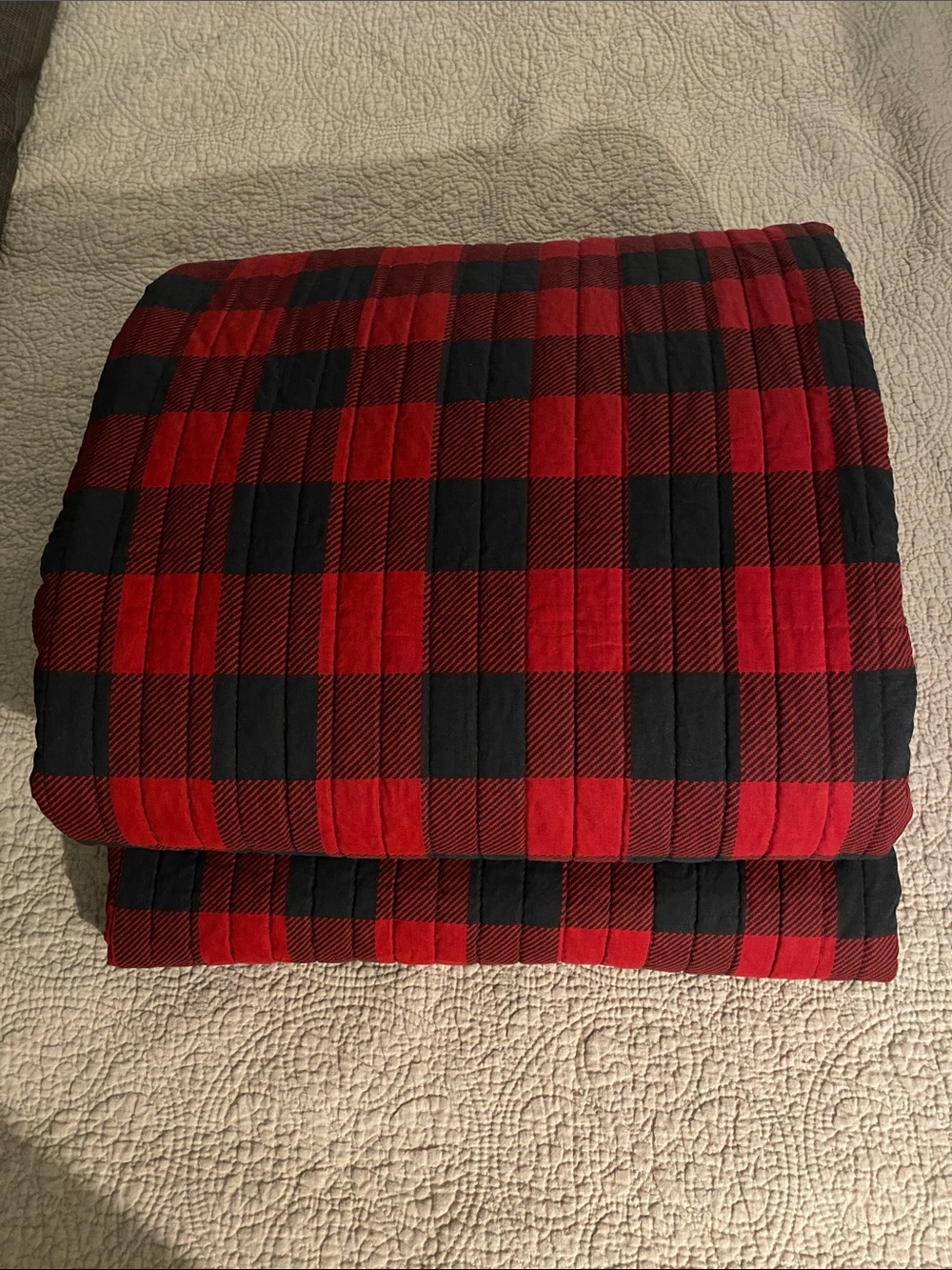 Woolrich Plaid Check Buffalo Plaid Cotton Quilt